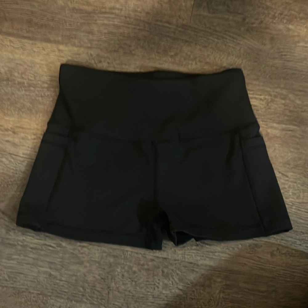 Amazon high waisted black booty shorts